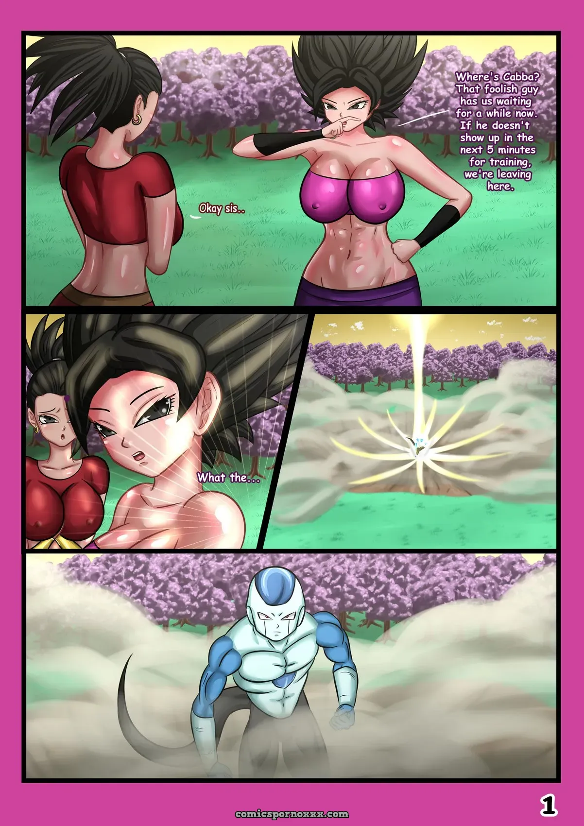 Female Saiyan’s Workout (Dragon Ball Super) - Page 2