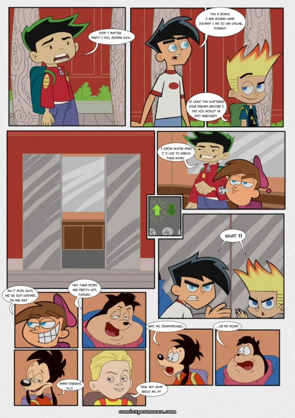 The Maximum Orgy Of Milfs - Page 8