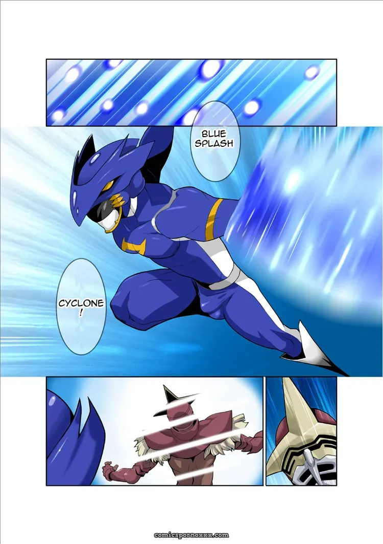 Dragon Ranger Blue #1 (Shunpei Nakata) - Page 2