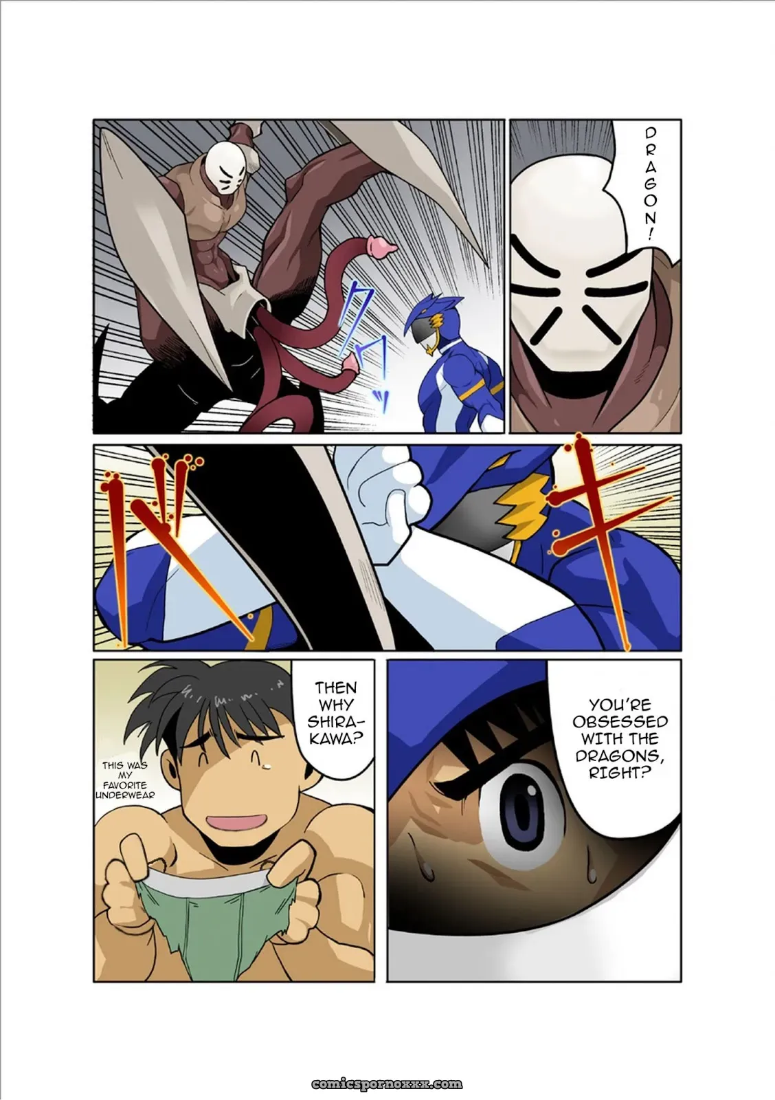 Dragon Ranger Blue #2 (Shunpei Nakata) - Page 24