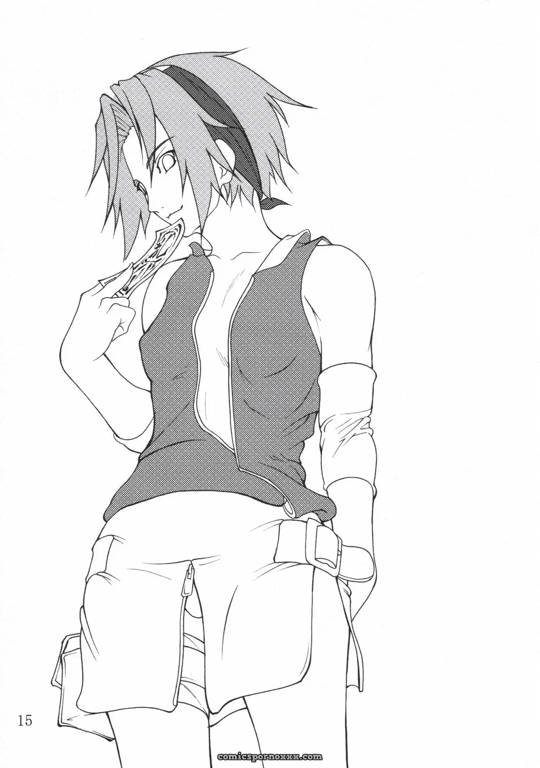 Giroutei Nu (Naruto) Fanart by Shijima Yukio (C68) - Page 14