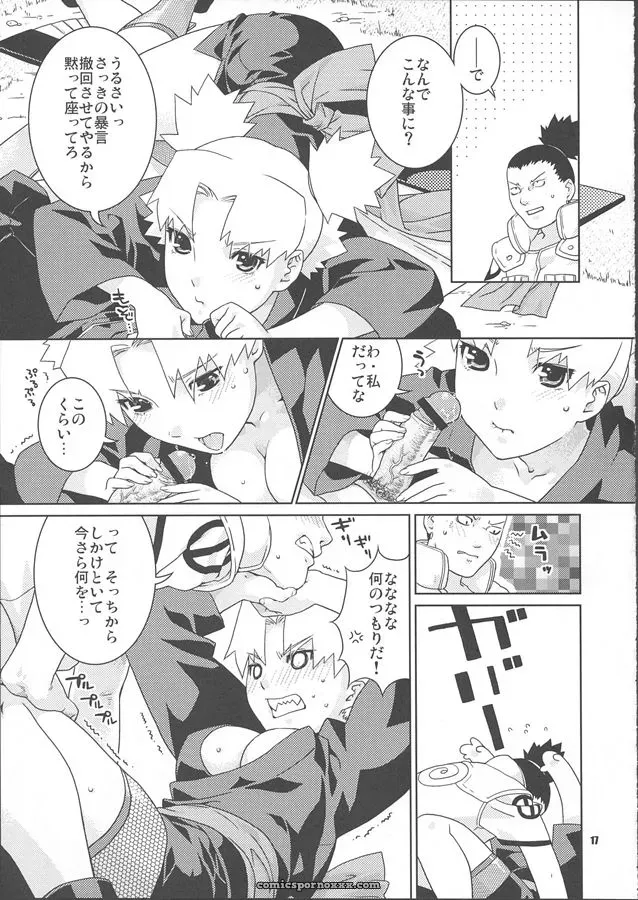 Nekomata Naomi (Naruto) – Nakisuna no Yoru (C68) - Page 17