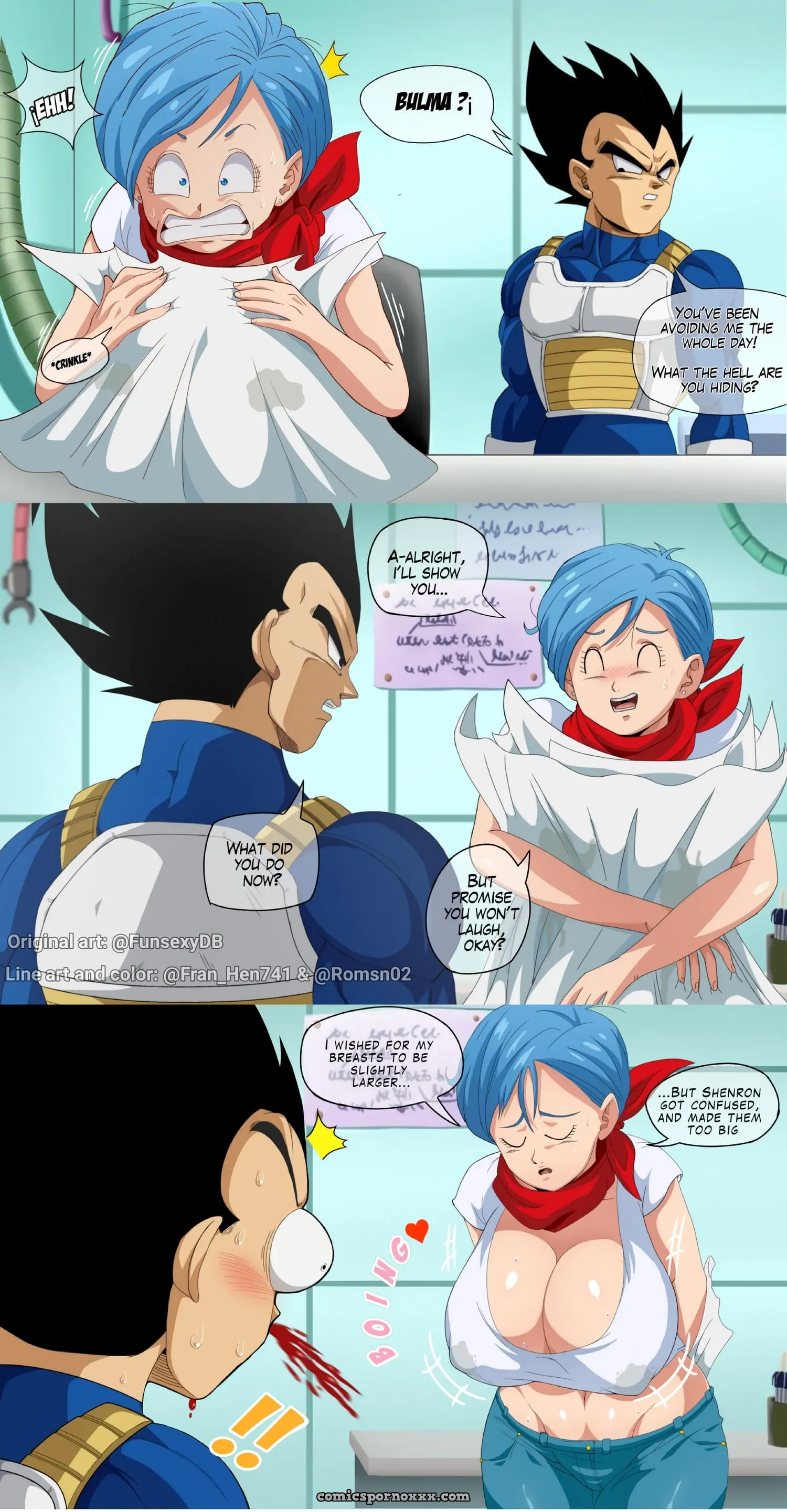 Bulma’s Paizuri Extravaganza (Funsexydb) - Page 1