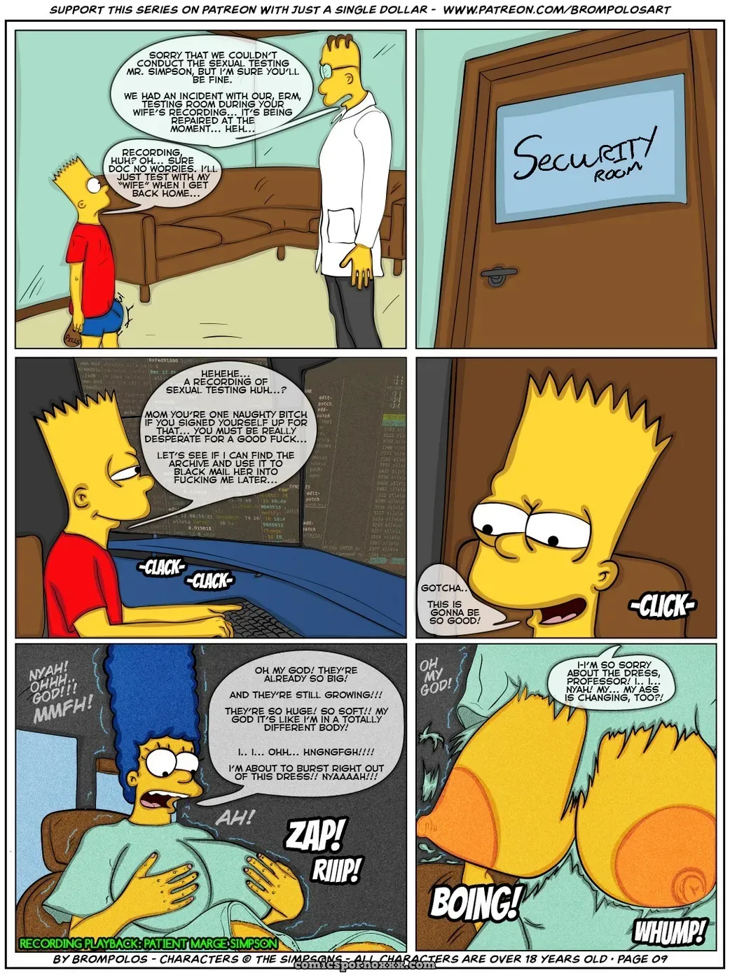 The Simpsons Are The Sexenteins - Page 13