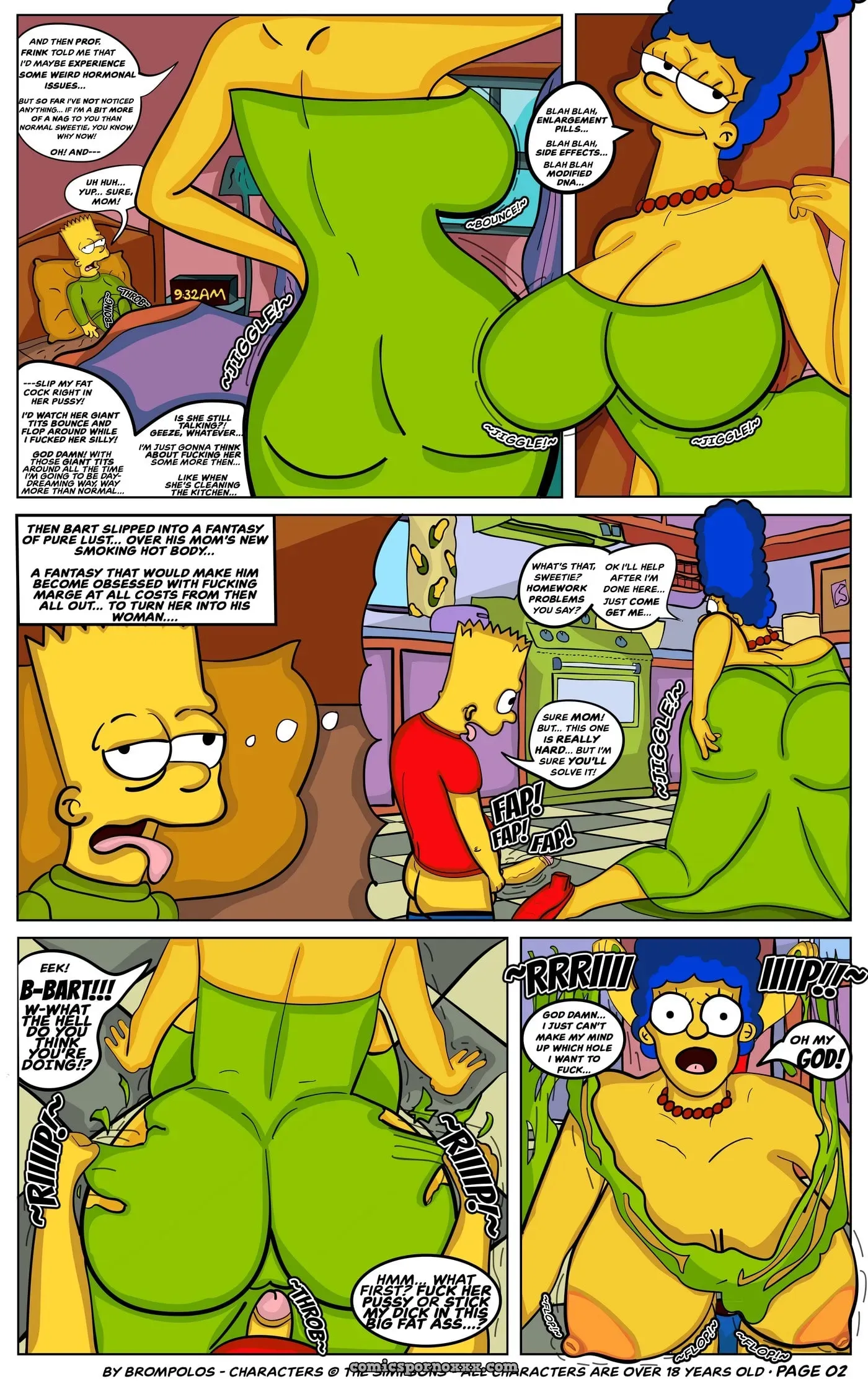 The Simpsons Are The Sexenteins - Page 5