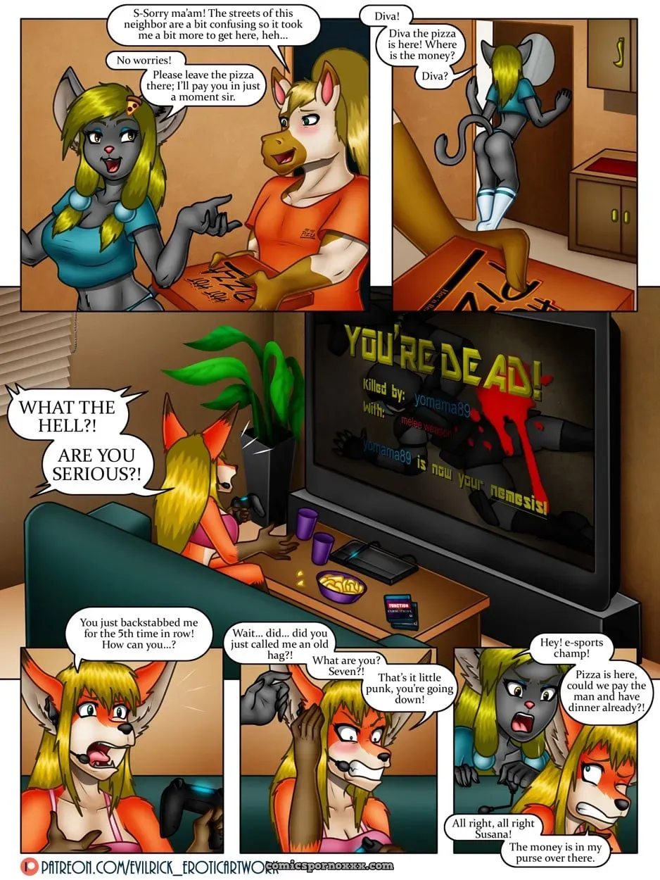 Hot Hot Pizza (Evil Rick) - Page 4