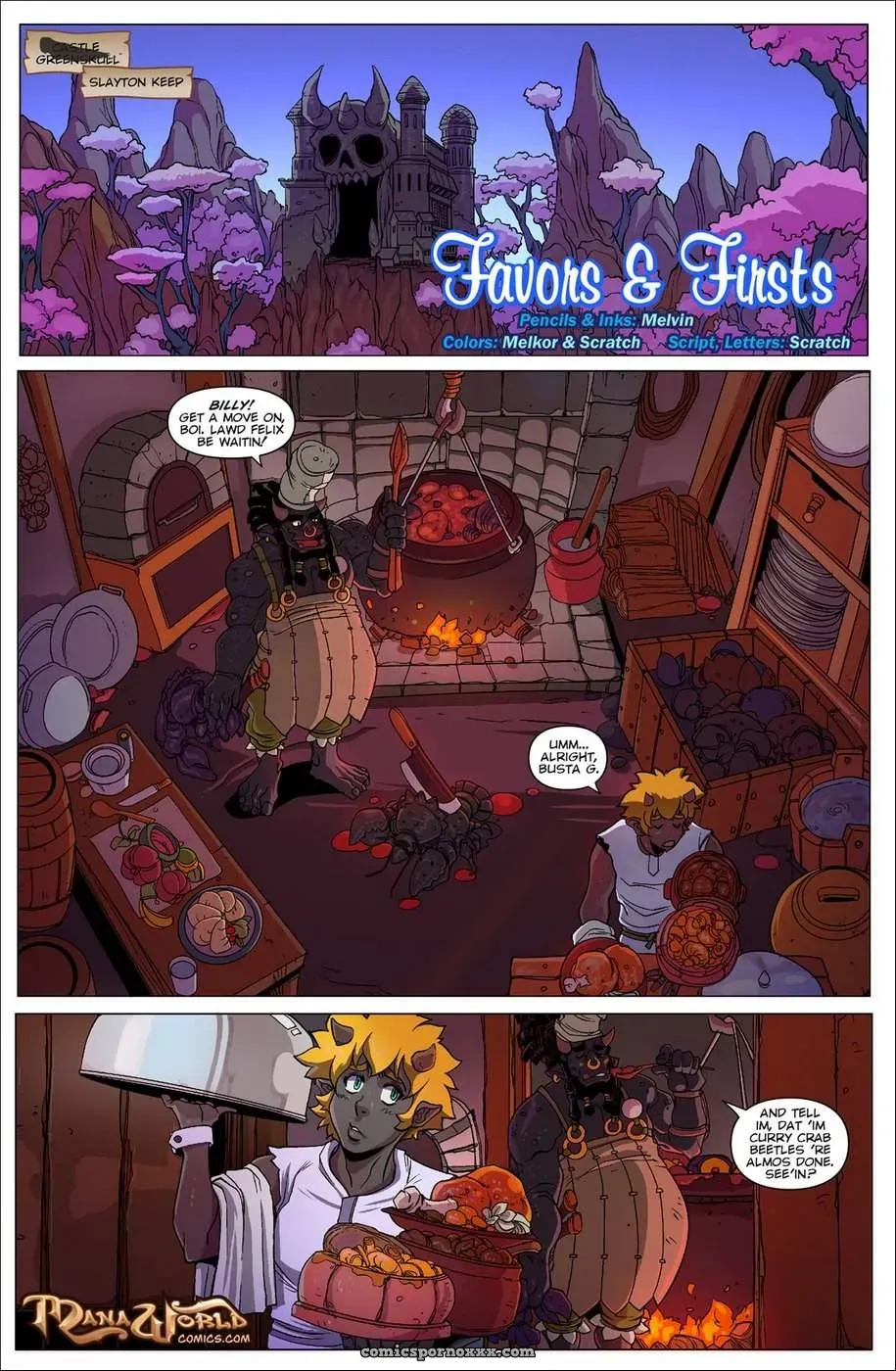 Favors & Firsts (Manaworld) - Page 1