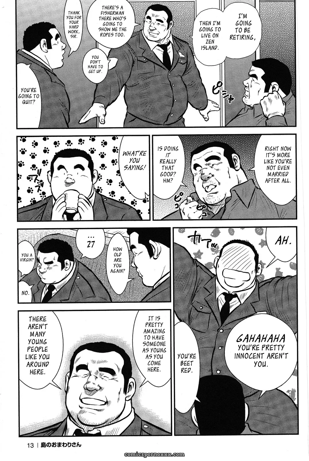 Policeman Island 01: The Men Of Onoko Island - Page 9