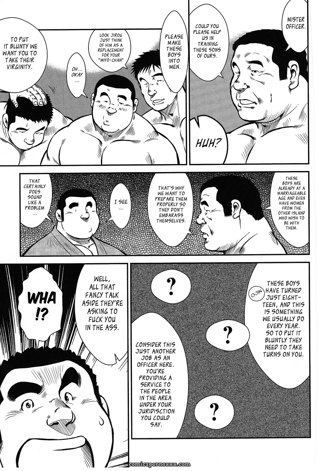 Policeman Island 08: The Prayer To The God Onokone - Page 9