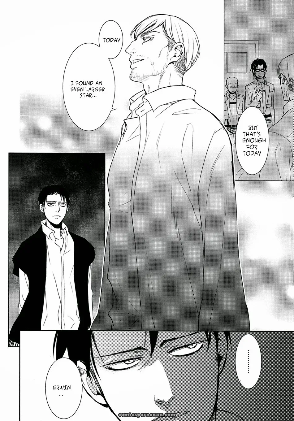 Attack On Titan Shingeki No Kyojin: Hand To Hug (Erwin X Levi) - Page 12