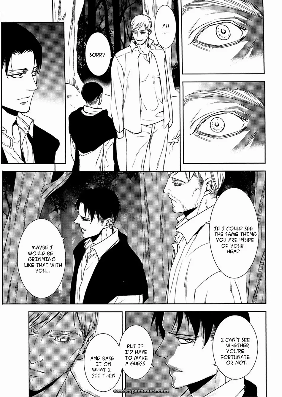 Attack On Titan Shingeki No Kyojin: Hand To Hug (Erwin X Levi) - Page 13