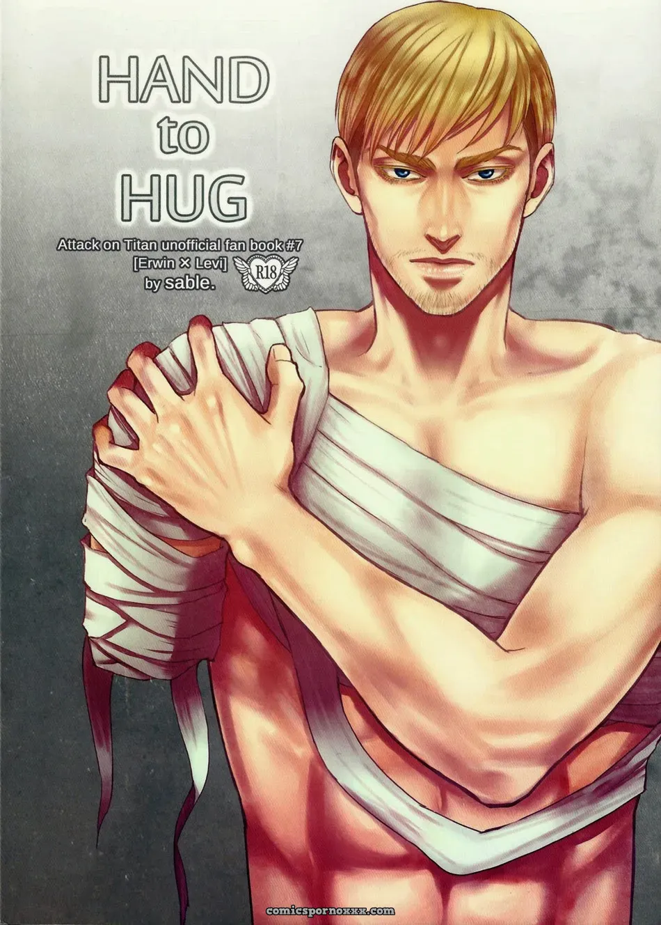 Attack On Titan Shingeki No Kyojin: Hand To Hug (Erwin X Levi) - Page 2