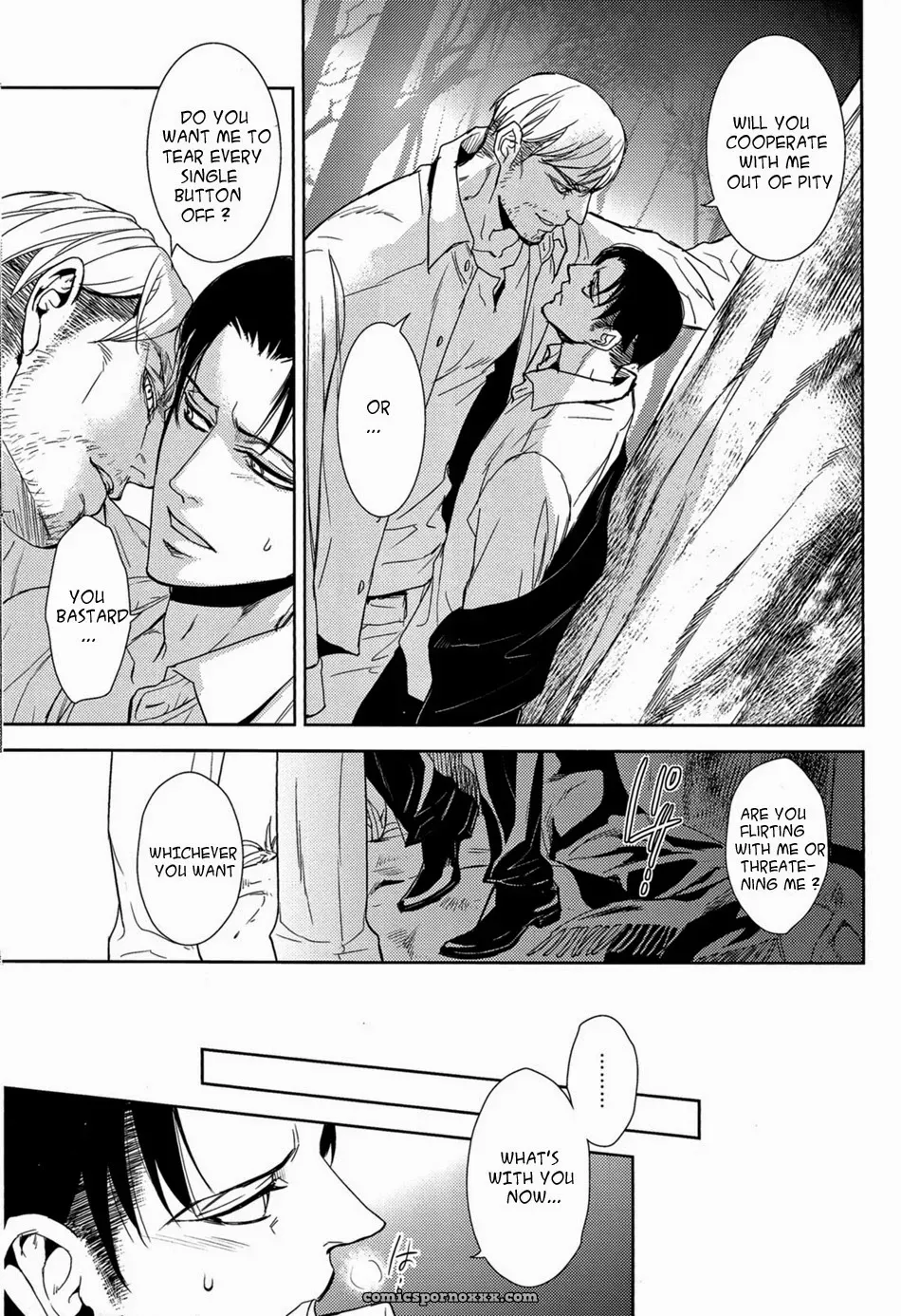 Attack On Titan Shingeki No Kyojin: Hand To Hug (Erwin X Levi) - Page 25