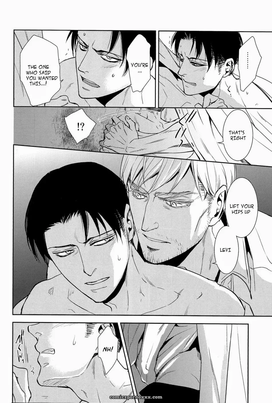 Attack On Titan Shingeki No Kyojin: Hand To Hug (Erwin X Levi) - Page 28