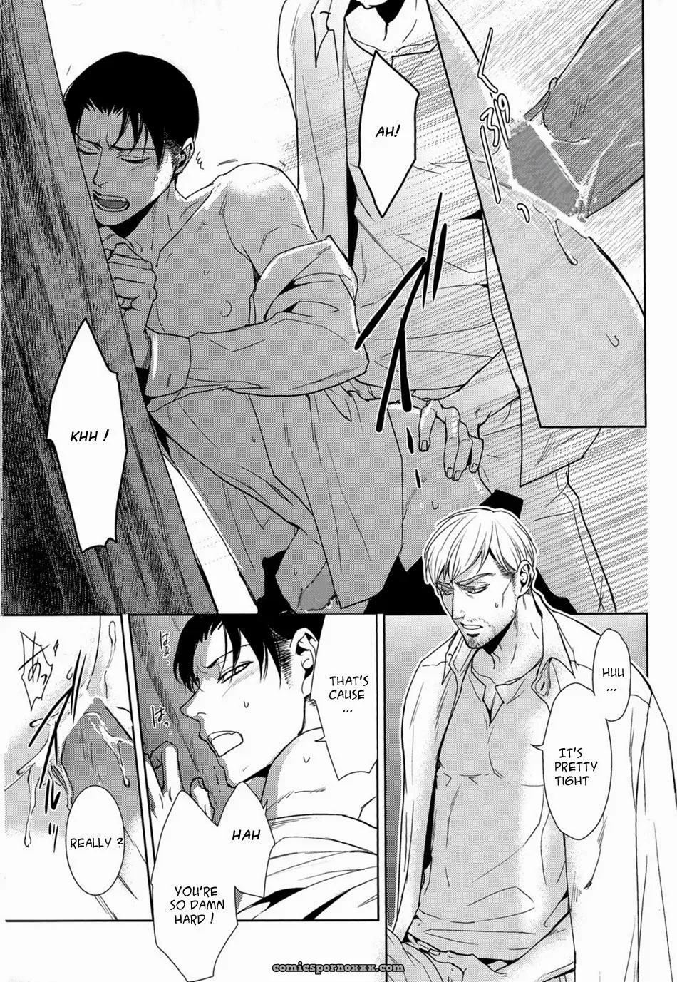 Attack On Titan Shingeki No Kyojin: Hand To Hug (Erwin X Levi) - Page 29