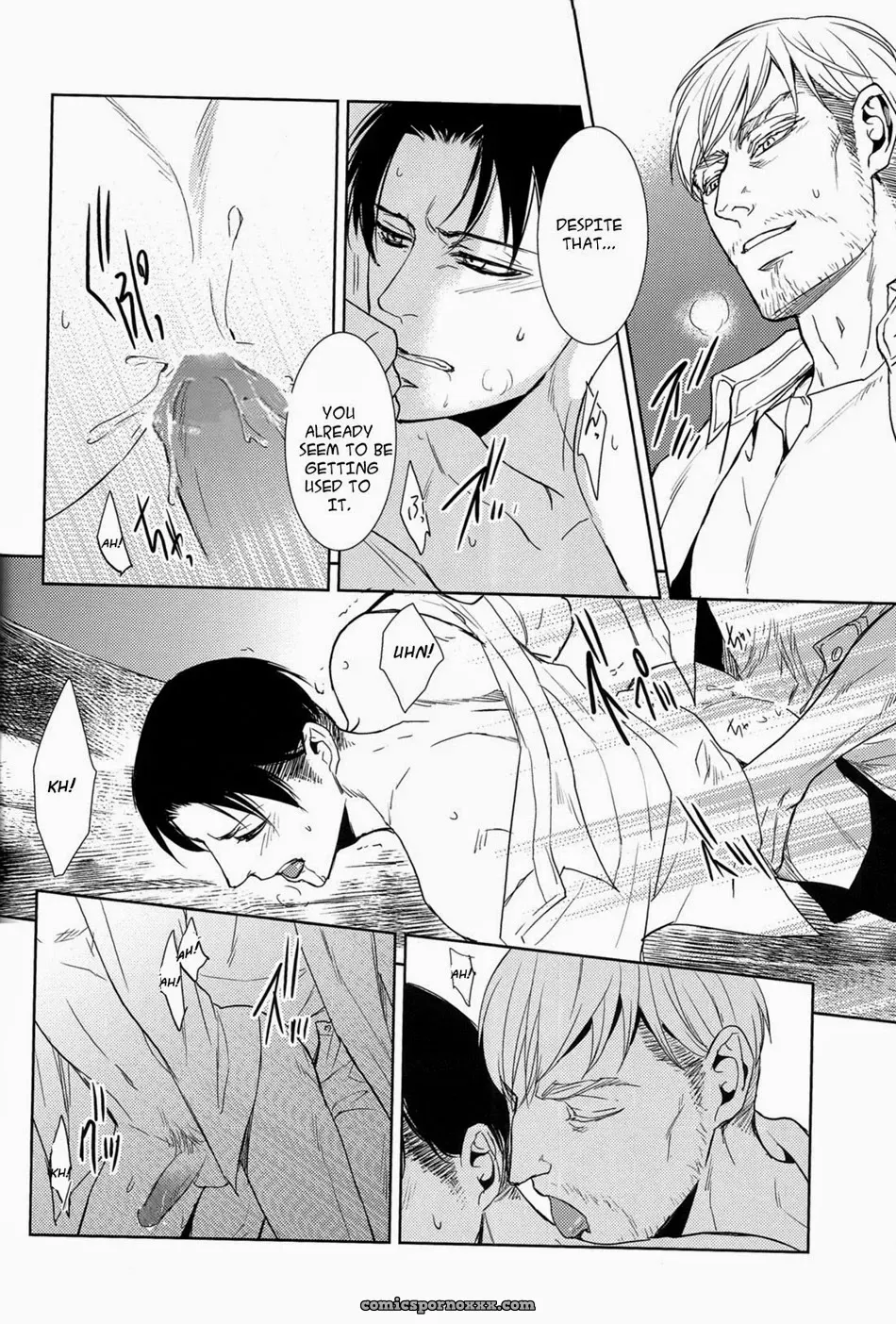 Attack On Titan Shingeki No Kyojin: Hand To Hug (Erwin X Levi) - Page 30