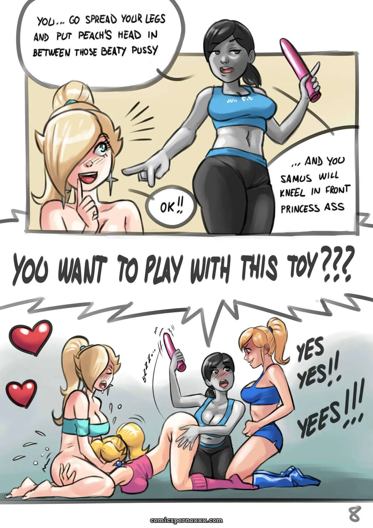Wii Fit XXX - Page 9