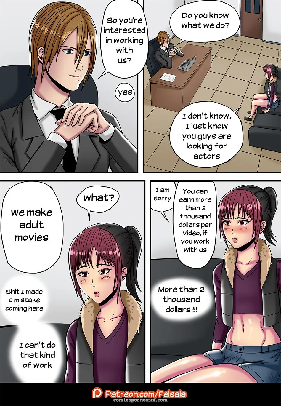 Looking For A Job #1 - Page 4