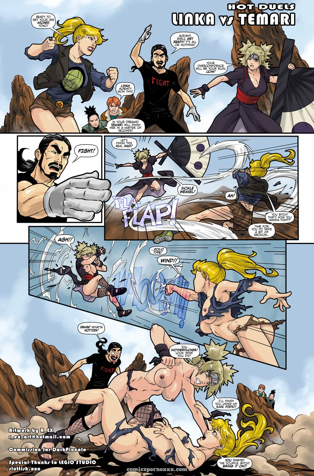 Hot Duels (Temari Vs Linka) - Page 2