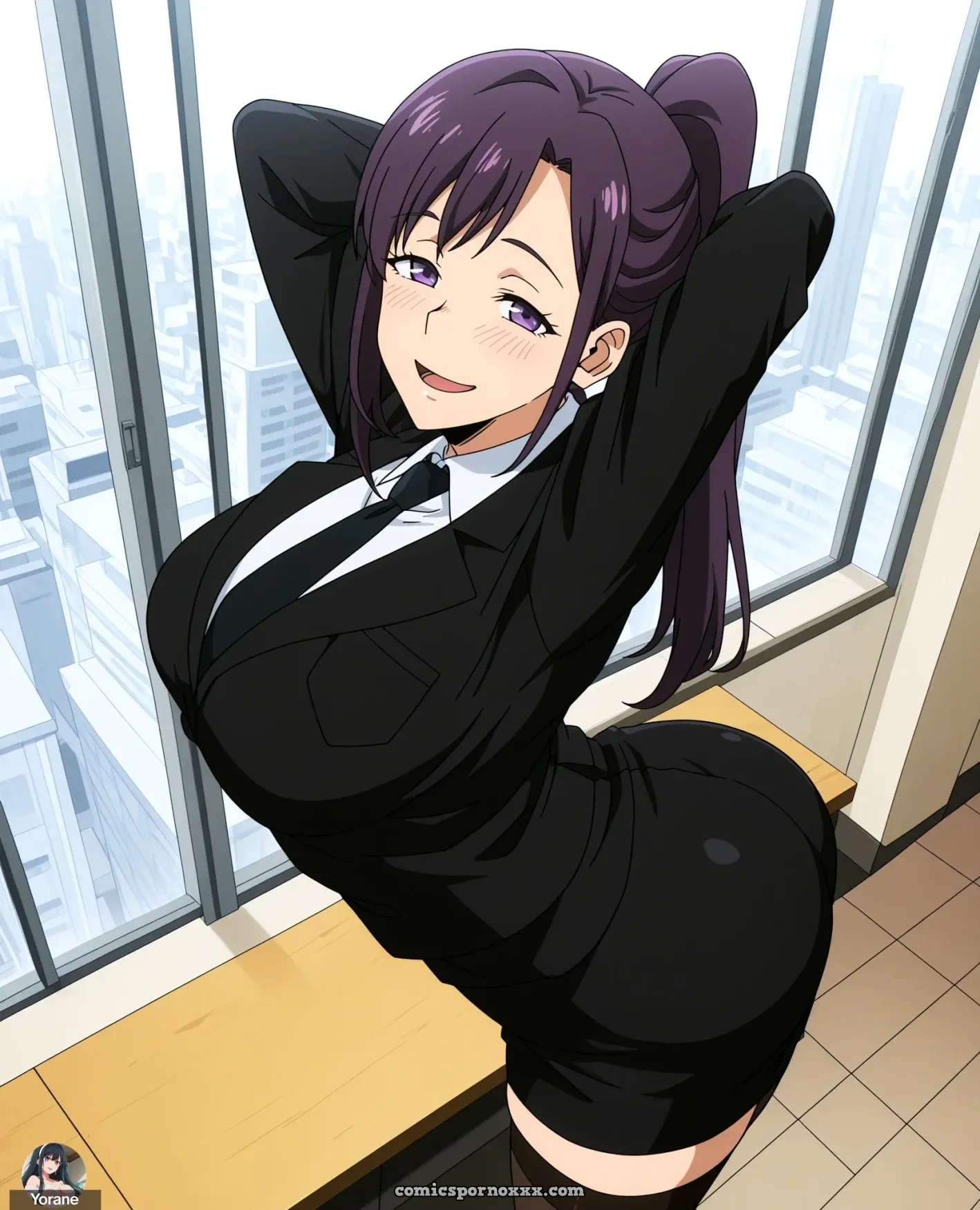 Sung Jinah Dressed as a Sexy Executive - Page 1