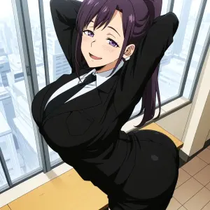 Sung Jinah Dressed as a Sexy Executive - Page 1