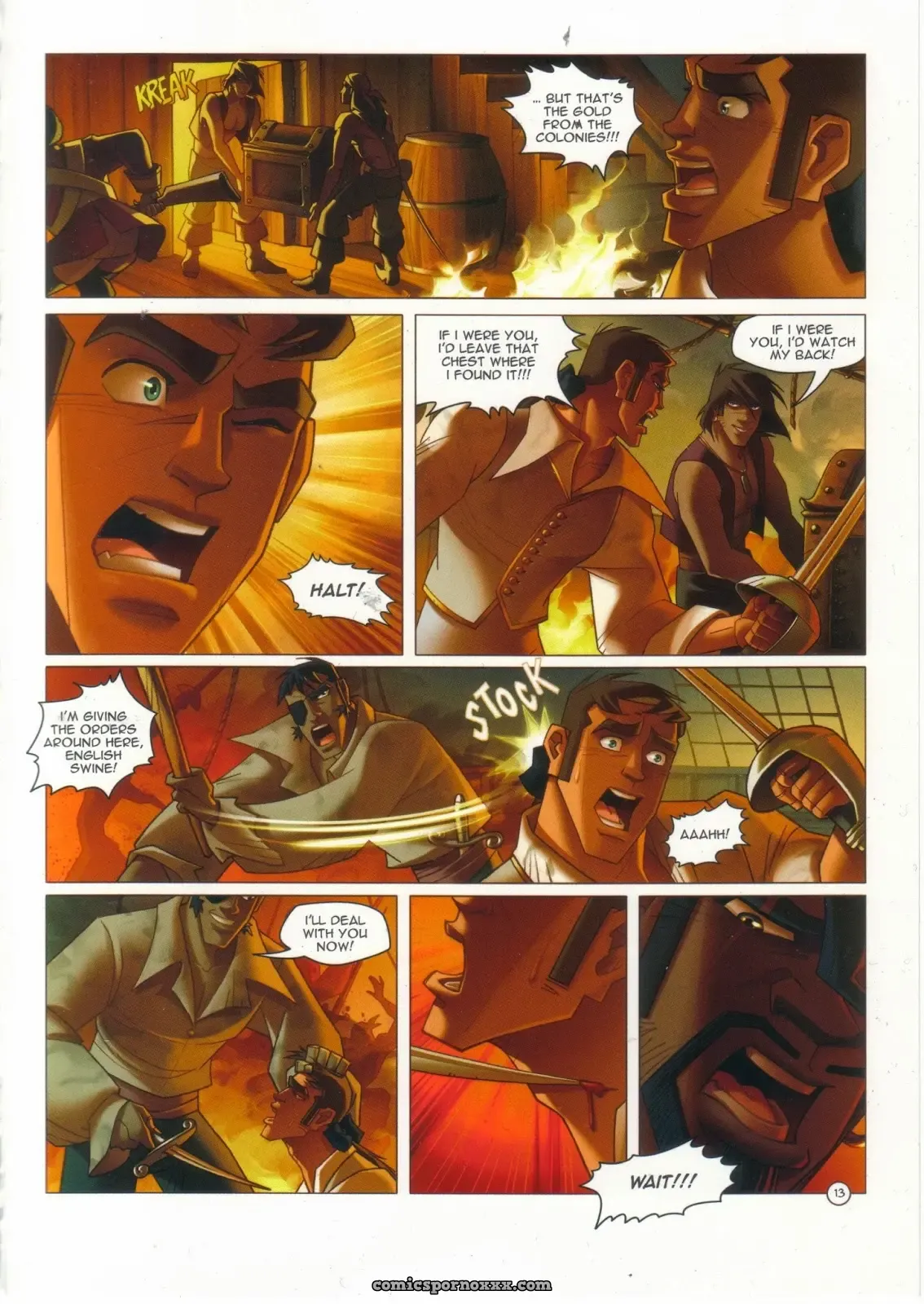 Black Wade: The Wild Side Of Love (Franze & Andarle) - Page 14