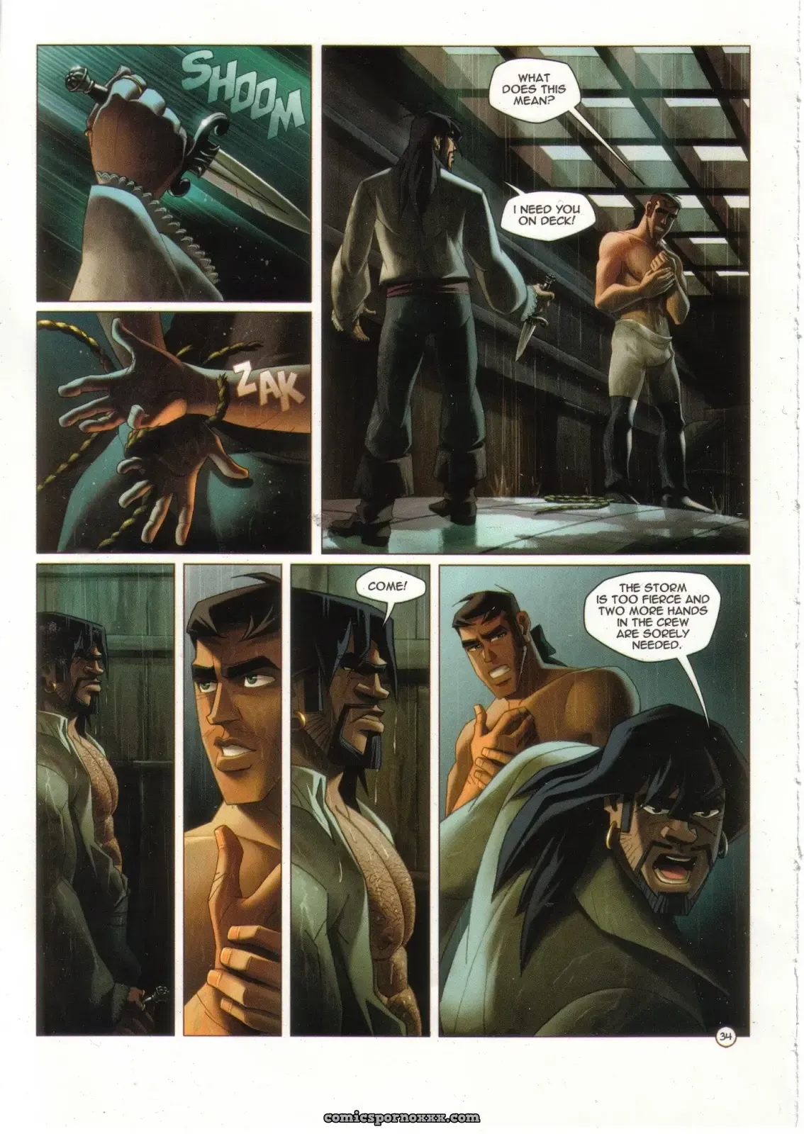 Black Wade: The Wild Side Of Love (Franze & Andarle) - Page 35