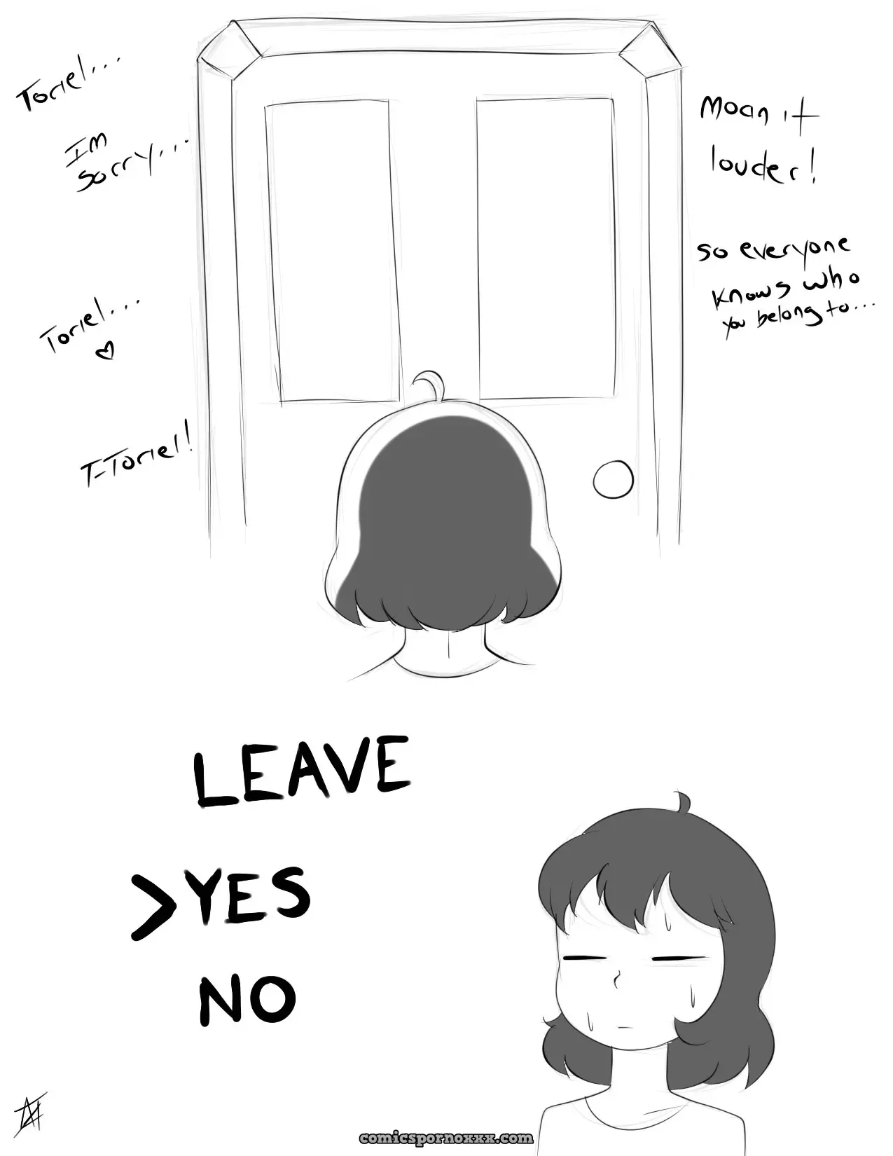 Sans X Toriel (Inuyuru) - Page 6