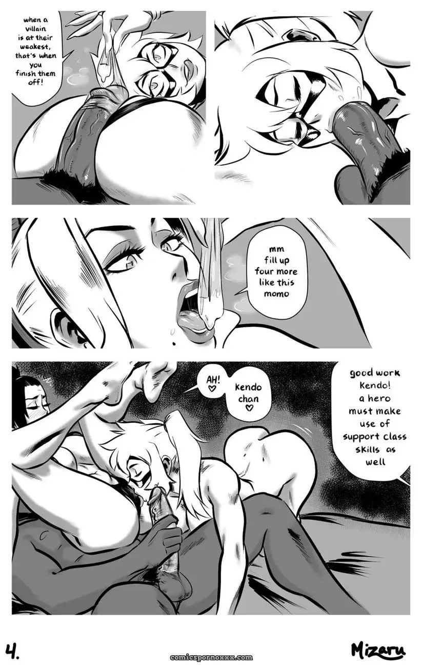 My Booty Hero (Mizaru-sketch) - Page 5