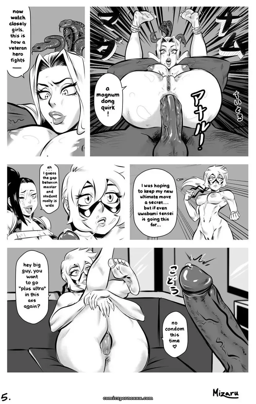 My Booty Hero (Mizaru-sketch) - Page 6
