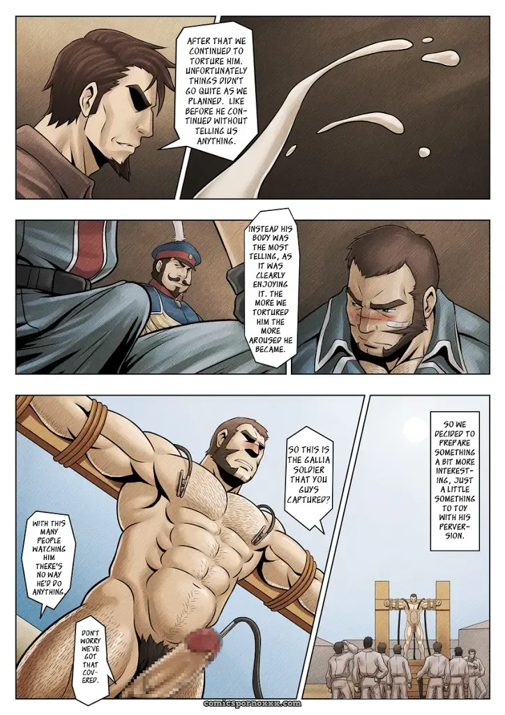 Zelo Lee (Tora Shutsubotsu Chuui) – Valkyria Chronicles: The Battlefield’s Muscle Urinal - Page 8