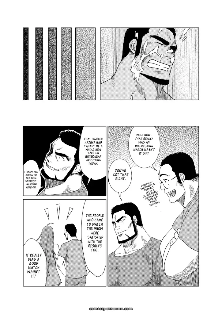 Muscular Underwear Wrestling (Mousou Wakusei) - Page 36