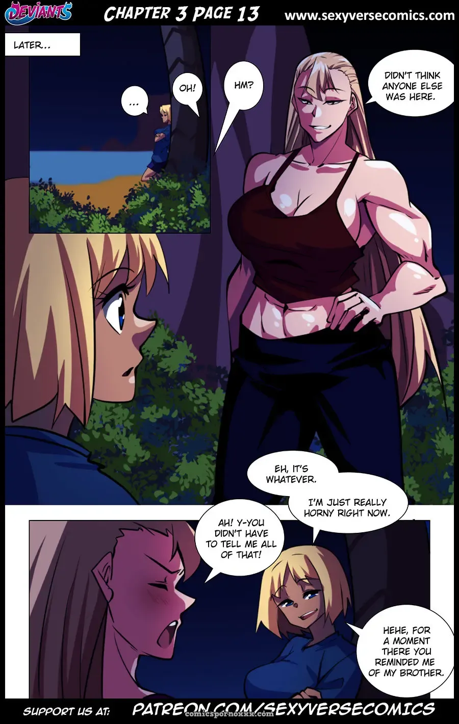 Deviants #3 (My Lover Vs My Sister) - Page 13
