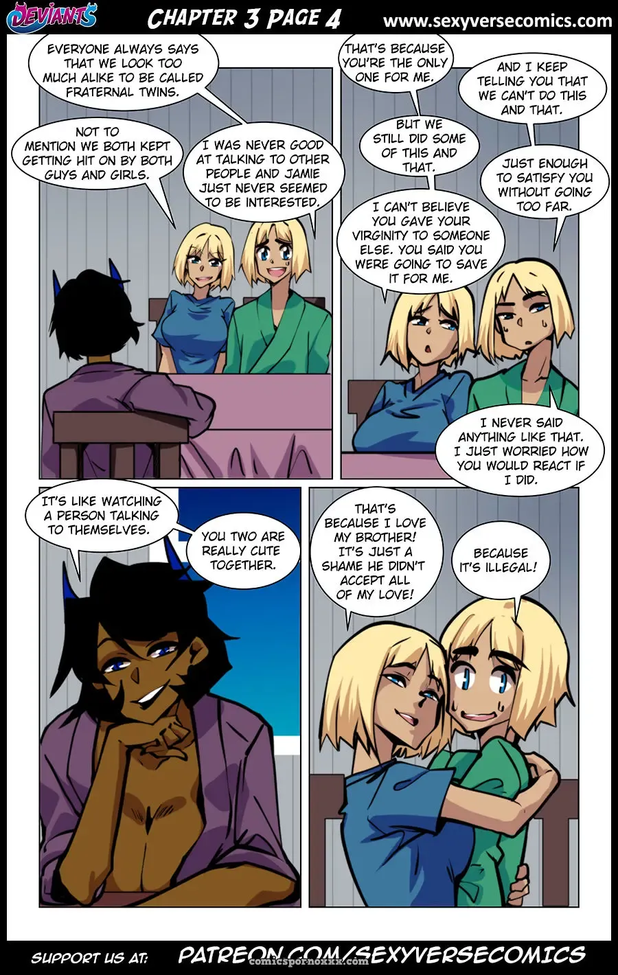 Deviants #3 (My Lover Vs My Sister) - Page 4