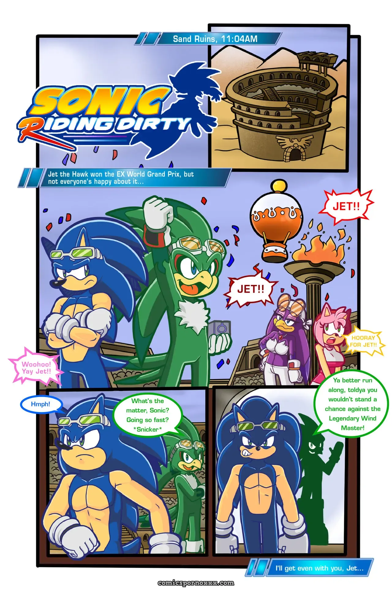 Sonic Riding Dirty - Page 2