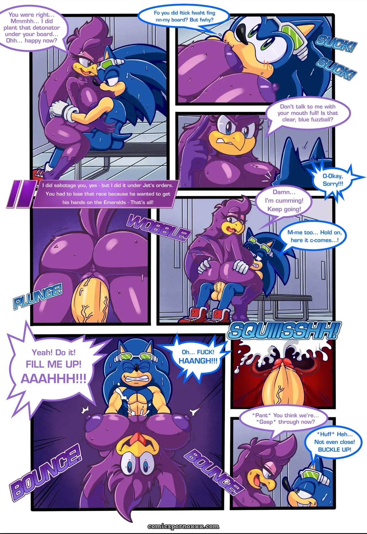 Sonic Riding Dirty - Page 8