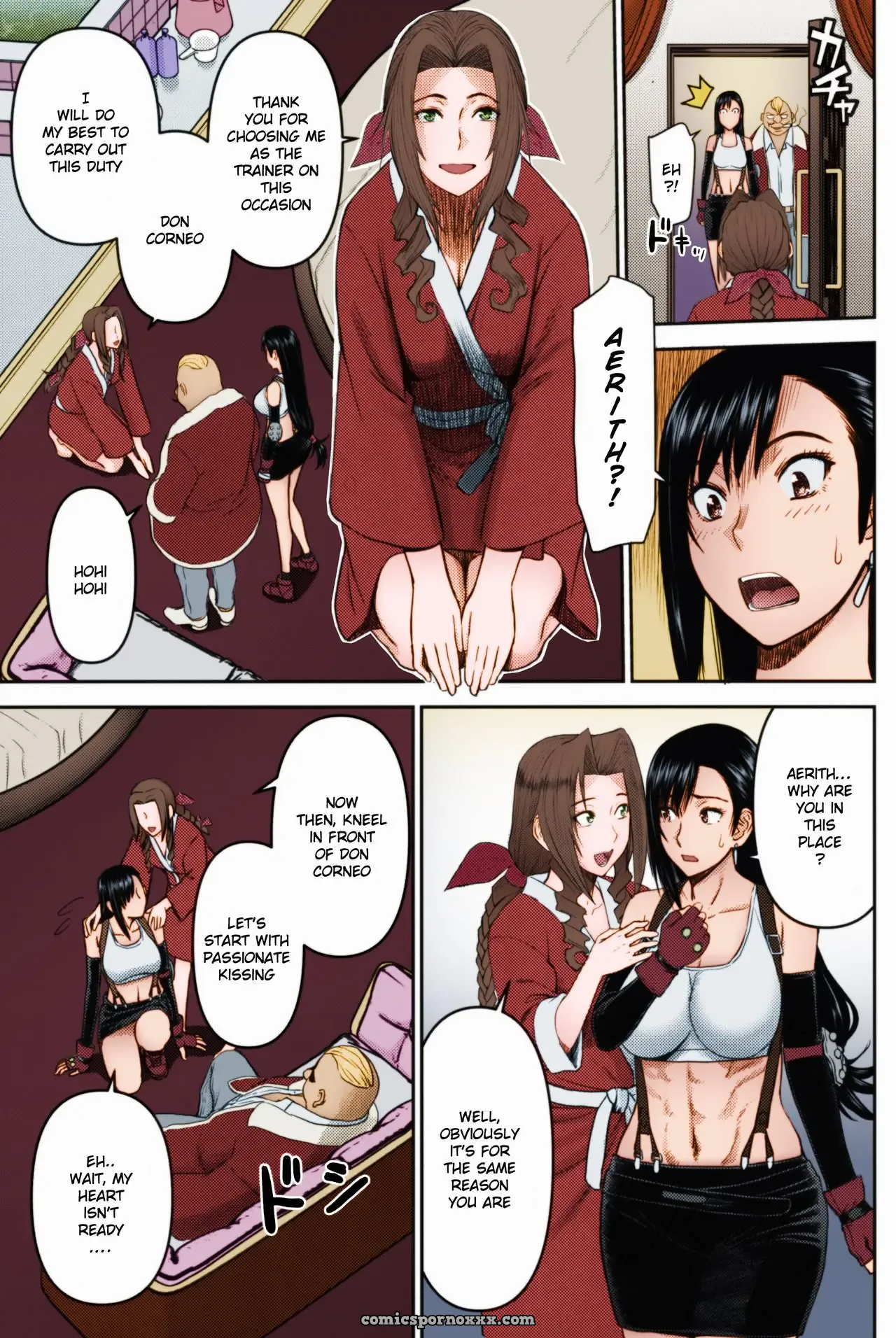 Tifa’s Sex Service Training (Inomaru) - Page 4