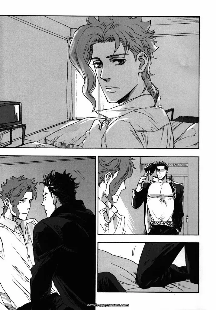 Tetsuo – Jojo’s Bizzare Adventure: Mute (Jotaro X Kakyoin) - Page 4