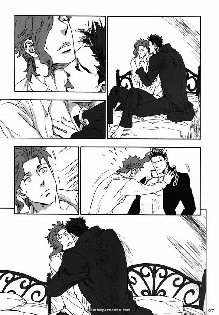 Tetsuo – Jojo’s Bizzare Adventure: Mute (Jotaro X Kakyoin) - Page 6