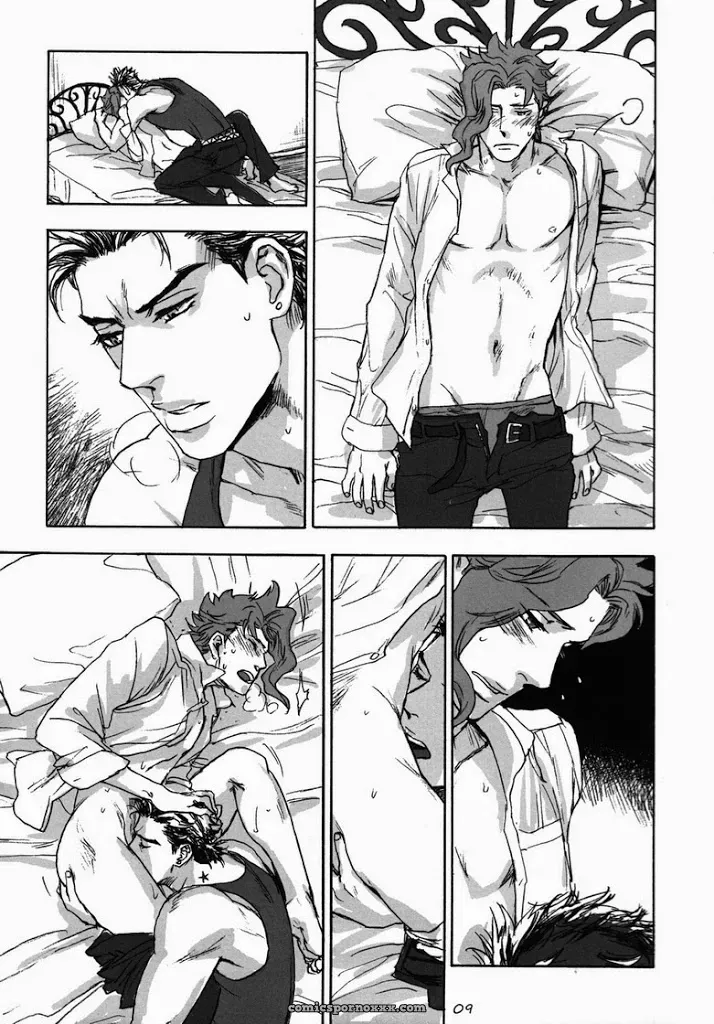 Tetsuo – Jojo’s Bizzare Adventure: Mute (Jotaro X Kakyoin) - Page 8