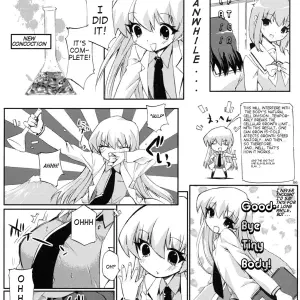 Circle ED: Tensai to Shikenkan to Hakui to Aoi Kami no Eroi Hon (Pani Poni) English Dub - Page 3