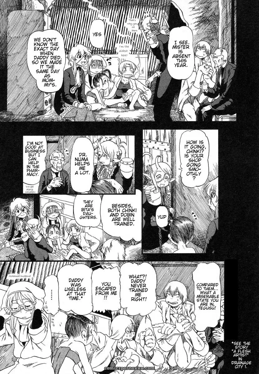 Horihone Saizou: Night Prowler in Drainage City 2 - Page 124
