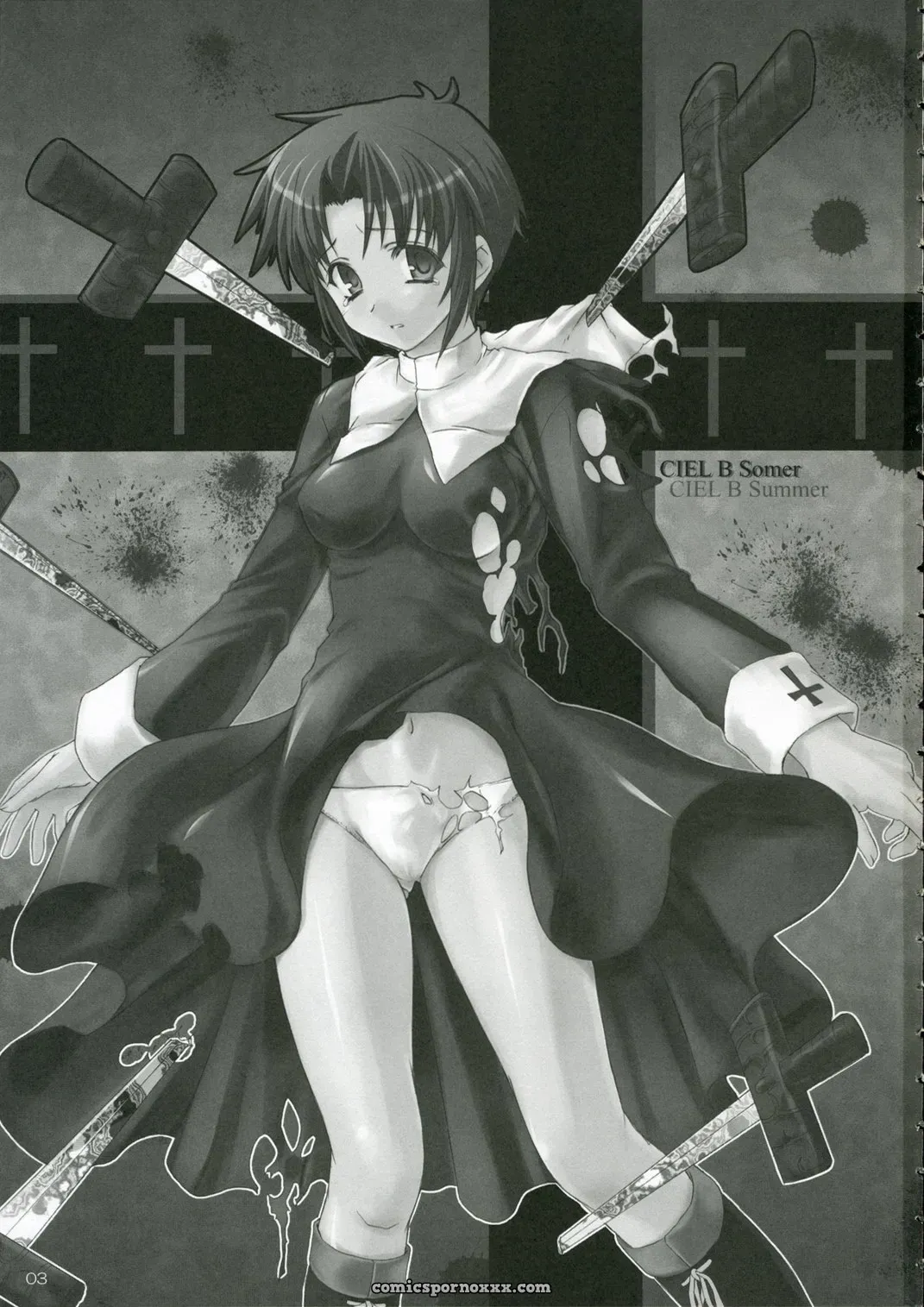 C70 Perceptron Doujinshi: Ciel B Summer (Tsukihime) - Page 2