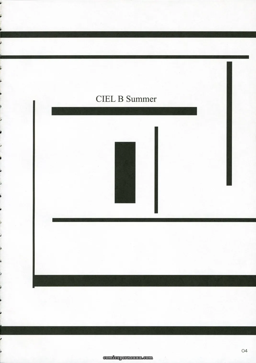 C70 Perceptron Doujinshi: Ciel B Summer (Tsukihime) - Page 3
