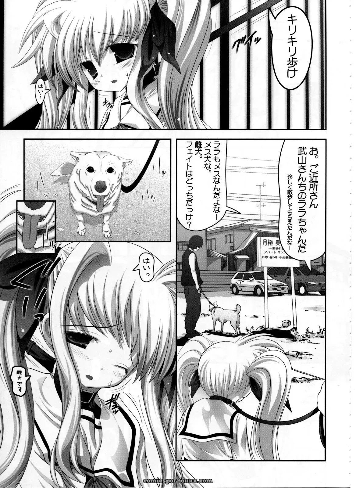 Studio Huan’s Fate-chan: Mahiru no Rojou Choukyou Hen (Lyrical Nanoha SC36) - Page 4