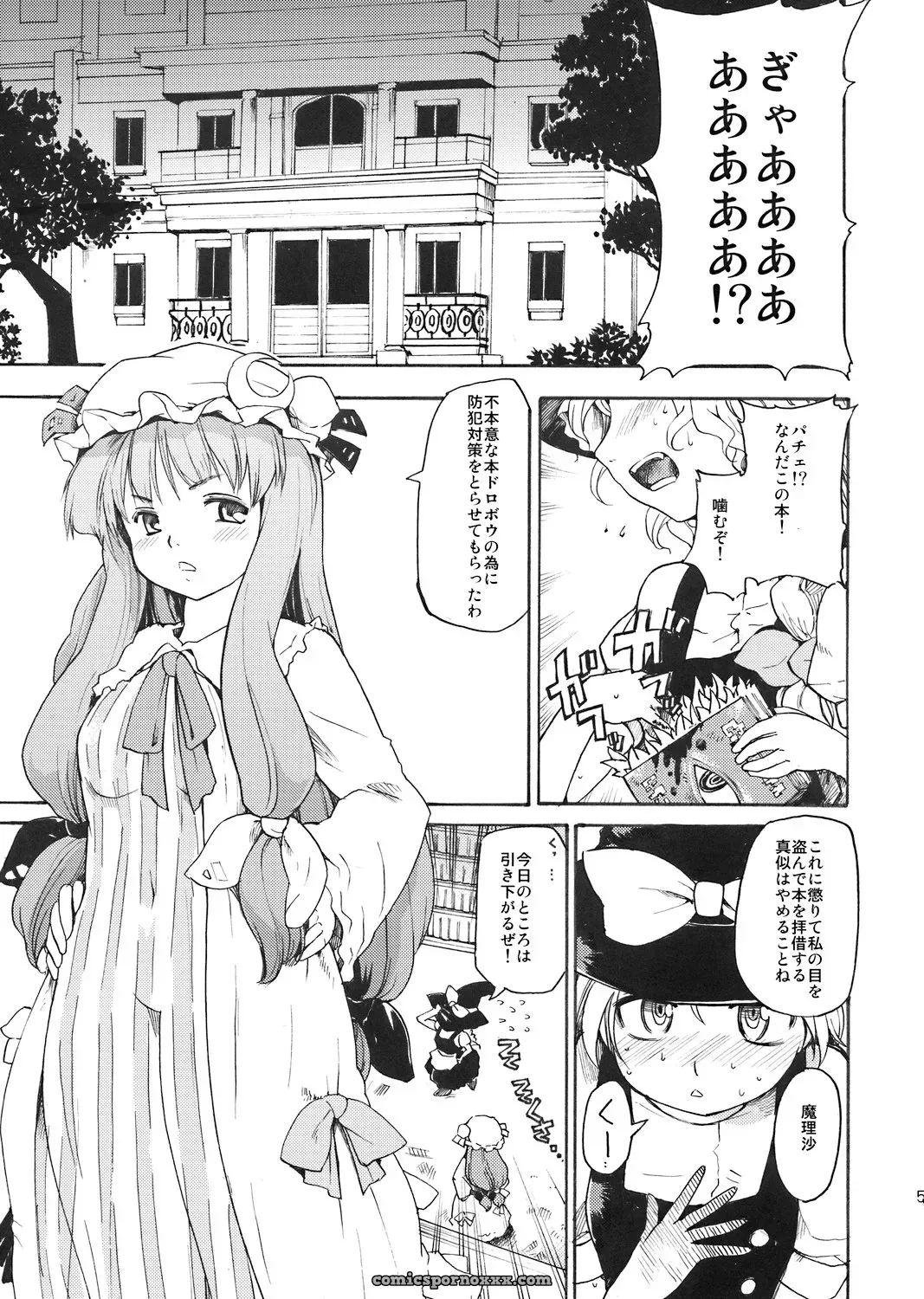 Touhou Ukiyo Emaki: Paranoia Cat Patchouli Knowledge (C71) - Page 4
