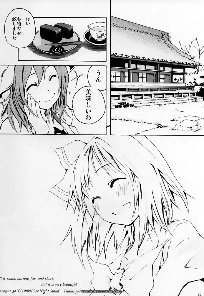 Touhou Project: Okuri Haru – Ushiki Yoshitaka Doujinshi - Page 30