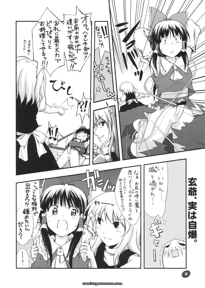 Touhou Genjiiroku: Hinata Happa’s Nagomidoki (C68) - Page 11