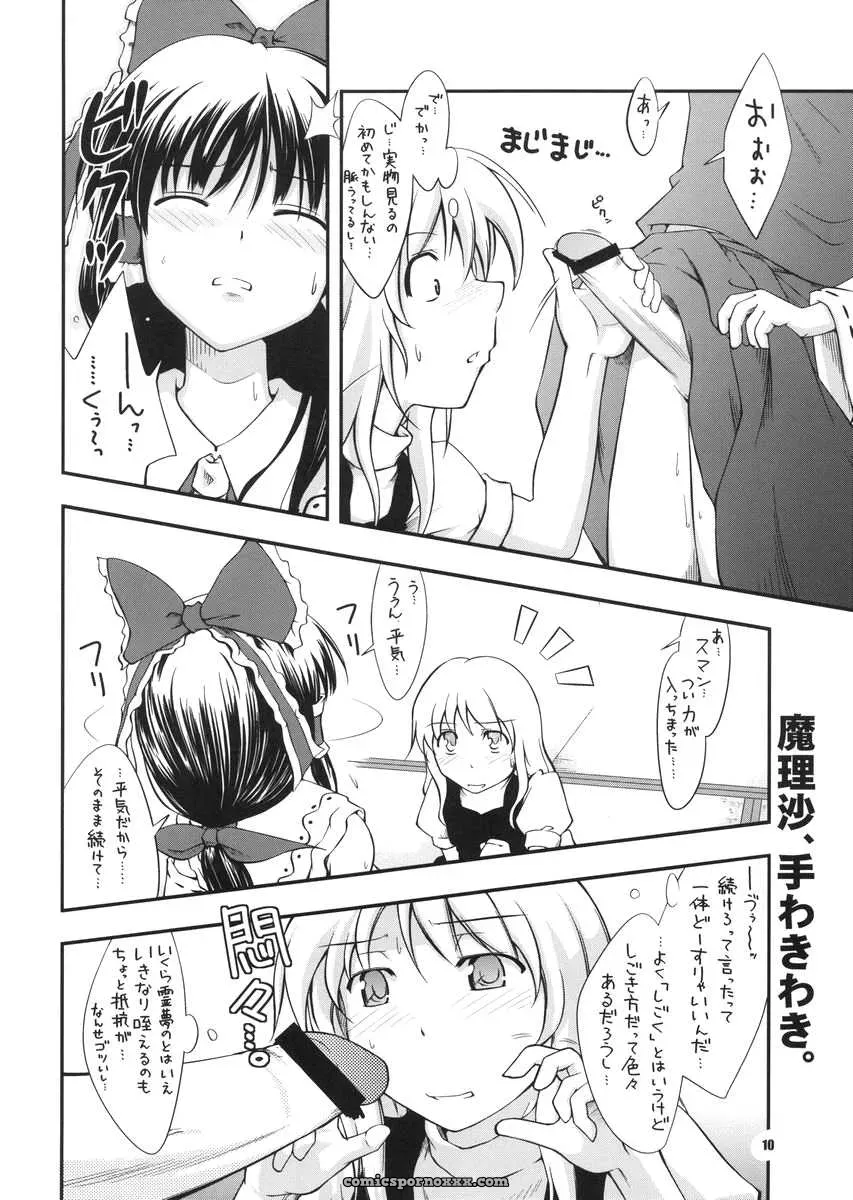 Touhou Genjiiroku: Hinata Happa’s Nagomidoki (C68) - Page 9