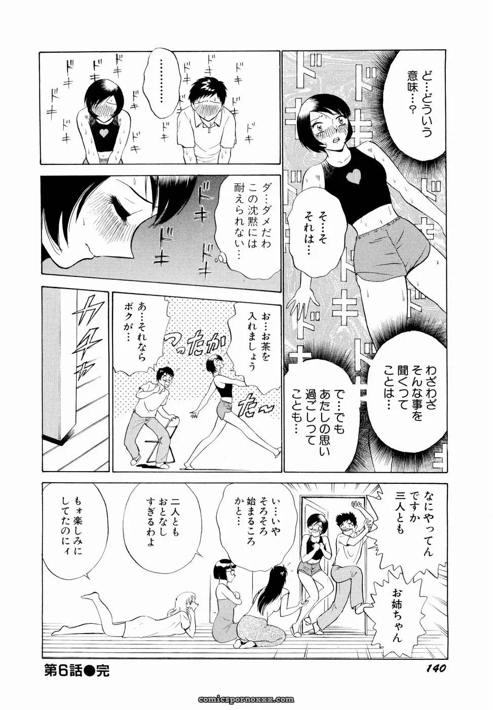 Minami Tomoko & Kyon: Doki Doki Clover Height Comparison - Page 143